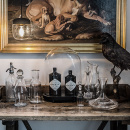 Mała lampa wisząca Acorn UMAGE czarna / mosiądz 02082