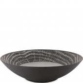 Misa do serwowania 33 cm, porcelanowa Arborescence Revol szara RV-650450-2