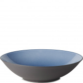 Misa do serwowania 3,5 Litra Equinoxe Revol czarna, niebieskie wnętrze RV-652886-2