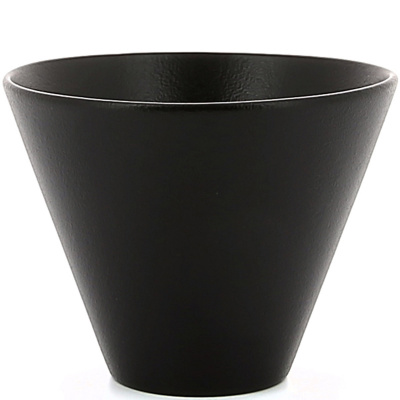 Miseczka do serwowania, kształt stożka, porcelana Equinoxe Revol czarne żeliwo RV-649609-4