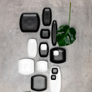 Miseczka do serwowania z czarnej porcelany 14x14 cm Revol Club RV-647924-4