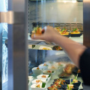 Miseczka do serwowania z czarnej porcelany 14x14 cm Revol Club RV-647924-4