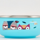 Miseczka z pokrywką dla dzieci niebieska Infant Cuitisan EC10103B