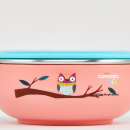 Miseczka z pokrywką dla dzieci różowa Infant Cuitisan EC10103P