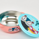 Miseczka z pokrywką dla dzieci różowa Infant Cuitisan EC10103P