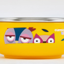 Miseczka z pokrywką dla dzieci żółta Infant Cuitisan EC10103Y