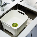 Miska z odpływem Wash and Drain Joseph Joseph szara 85056