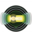 Miski i miarki kuchenne do produktów sypkich Nest 9 Opal Joseph Joseph 40076