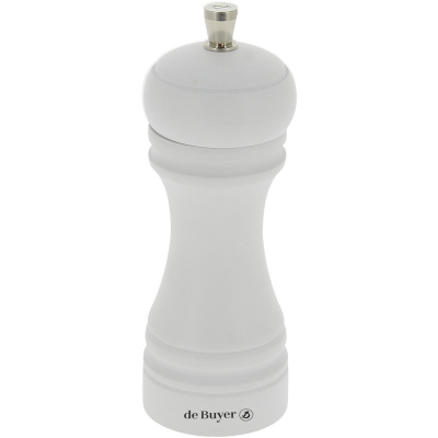 Młynek do pieprzu 14 cm Java de Buyer biały mat D-P245-140303