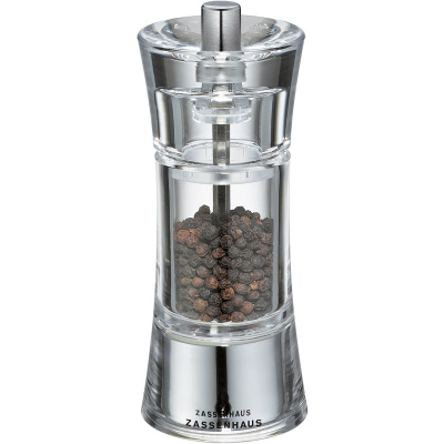 Młynek do pieprzu akrylowy 14 cm Aachen Zassenhaus ZS-035247