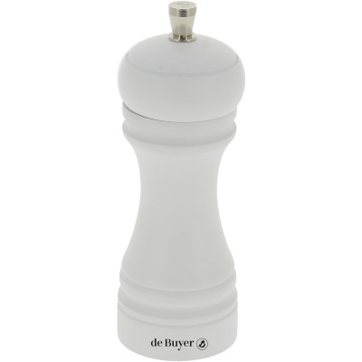 Młynek do soli 14 cm Java de Buyer biały mat D-S345-140303