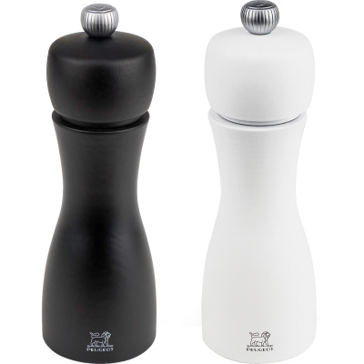 Młynki do pieprzu i soli 15 cm Peugeot Tahiti Duo czarny / biały PG-2-24260