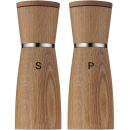 Młynki do soli i pieprzu Ceramill Natura WMF drewniane 0652334500