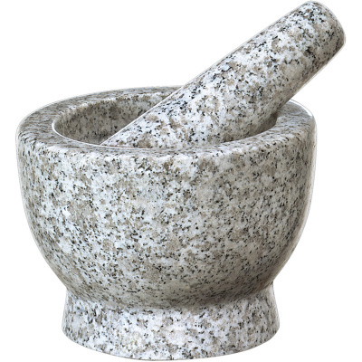 Moździerz ciężki z granitu z tłuczkiem Atlas Cilio CI-420203