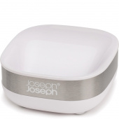 Mydelniczka Slim Joseph Joseph biało-stalowa 70533