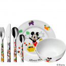 Myszka Miki - talerz, miseczka i zestaw sztućców dla dzieci WMF Disney 1282959964