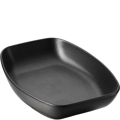 Naczynie do serwowania z czarnej porcelany 19x13 cm Revol Club RV-647915-6