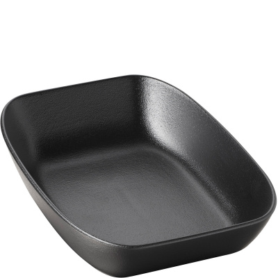 Naczynie do serwowania z czarnej porcelany 20x14 cm Revol Club RV-648010-6