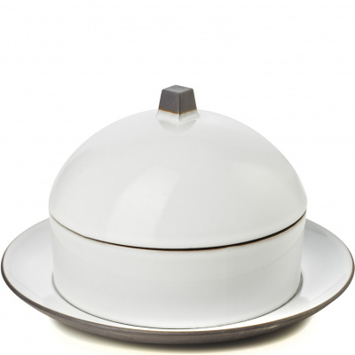 Naczynie żaroodporne do Dim Sum z pokrywką Equinoxe Revol białe RV-651451-1