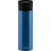 Niebieski kubek termiczny, stalowy, 0,5 Litra Coffee-To-Go Lurch LU-00240985