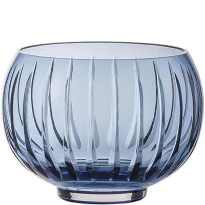 Niebieski, szklany wazon Signum Zwiesel 1872 mały SH-6086-100-MB