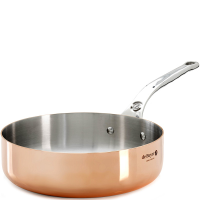 Niski rondelek miedziany 1 Litr Prima Matera de Buyer D-6230-16