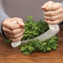 Nóż do ziół Mezzaluna Joseph Joseph zielony 10079