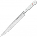 Nóż kuchenny zagłębienia w ostrzu 23 cm Wusthof Classic biała rękojeść W-1040200823