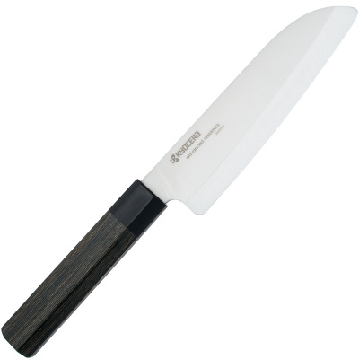 Nóż Santoku 15 cm Kyocera Fuji FJ-150WH