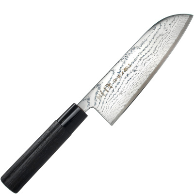Nóż Santoku 16,5 cm Tojiro Shippu Black FD-1597