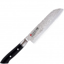 Nóż Santoku 18 cm Kasumi HM VG-10 stal młotkowana, wysokowęglowa K-74018