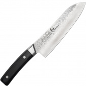 Nóż Santoku Nagomi Kuro 18,5cm NK185SA
