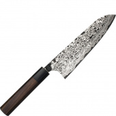 Nóż Santoku ręcznie kuty 18 cm Takeshi Saji RW stal R-2 H-R2D-SA-180RW