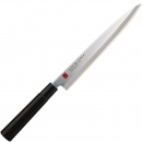 Nóż Sashimi Kasumi Tora 24 cm czarna rękojeść z magnolii K-36848