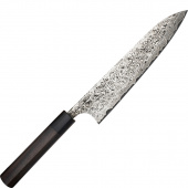 Nóż szefa kuchni ręcznie kuty 21 cm Takeshi Saji RW stal R-2 H-R2D-CH-210RW