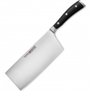 Nóż szeroki do kuchni azjatycki 18 cm Wusthof Classic Ikon czarna rączka W-1040331818