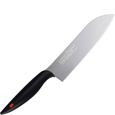 Nóż tytanowy Santoku 18 cm Kasumi Titanium Japanese K-22018