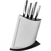 Noże kuchenne Global SAI w białym bloku na noże GKB52CW-SAI4001