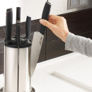 Noże kuchenne w stalowym bloku na noże Elevate 100 Collection Joseph Joseph 95034