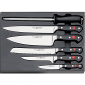 Noże kuchenne w zestawie ze stalką Wusthof Classic W-1120160602