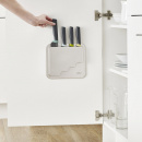 Noże kuchenne zawieszane na drzwiczkach szafki kuchennej DoorStore Joseph Joseph 10303