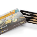 Noże małe do różnych gatunków sera Oslo Boska dębowe uchwyty BO-320218