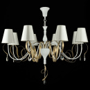 Okazały 8 punktowy żyrandol Intreccio Maytoni Classic ARM010-08-W