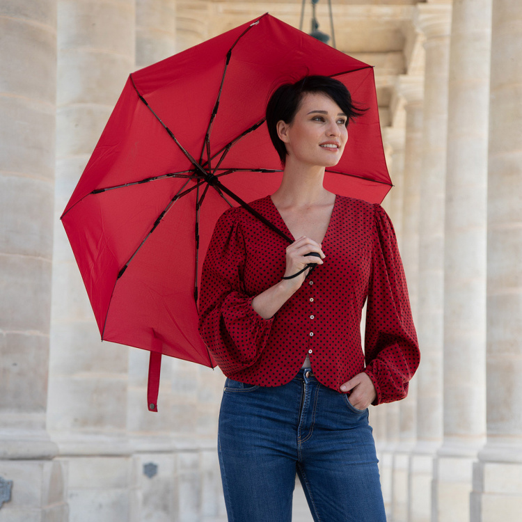 Parasol czerwony damski Smati Paris