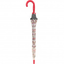 Parasol jednorożec i tęcza, przezroczysty, młodzieżowy Smati Paris UBUL3465