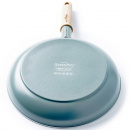 Patelnia 24 cm z powłoką diamentową, drewniana rączka Mayflower GreenPan CC001668-001