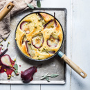 Patelnia 24 cm z powłoką diamentową, drewniana rączka Mayflower GreenPan CC001668-001