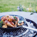 Patelnia do grillowania perforowana ze stali węglowej 30 cm BK Black Steel CC002834-001