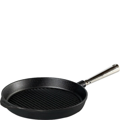 Patelnia do grillowania ze stalową rączką Chef's Skeppshult 25cm 0025