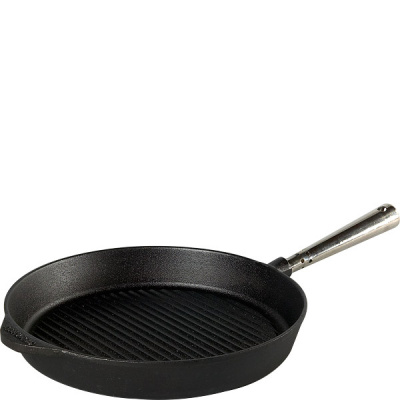 Patelnia do grillowania ze stalową rączką Chef's Skeppshult 28cm 0028
